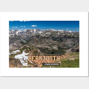 Beartooth Highway Wyoming and Montana Posters and Art